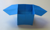 Completed Origami Candy Dish Box