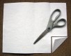 Unfold it again. Fold the corner to the new crease, and cut out the triangle. Step 3