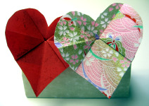 origami hearts-different-paper.jpg