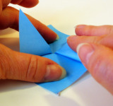 Origami Morning Glory Step 8b