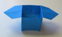 Completed Origami Candy Dish Box