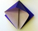 origami square base step 7