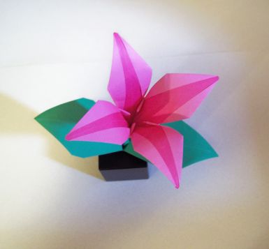 Origami Flowers and Dragons by Bob